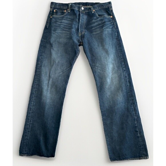 Levis 501 ‘93 Jeans Mens W36xL32 *(36X30) Denim Button Fly Straight Fit Premium - Picture 6 of 12